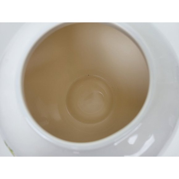 Vintage Royal Goedewaagen Delft Cleary Tobacco Jar Apothecary w Brass Lid  11.5" - Picture 9 of 11